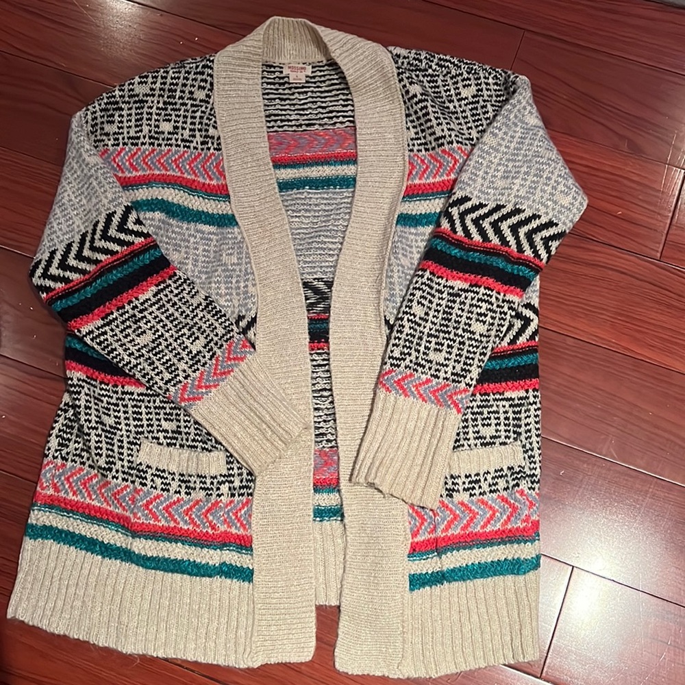 Multi-colored cardigan